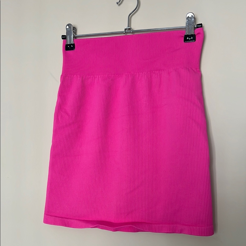Vibrant Pink Mini Skirt